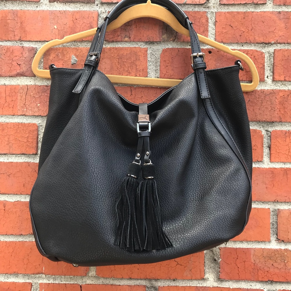 Black purse